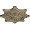 Ekena Millwork Antilles Ceiling Medallion (Fits Canopies up to 6"), 38 1/4"OD x 1 1/2"P, Gobi Desert Crackle CM38ANGDC - alternate 2
